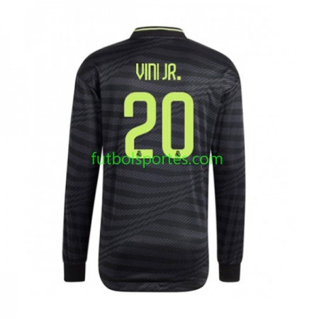 Camiseta Real Madrid Vinicius Junior 20 Tercera Equipación 2022/2023 Manga Larga